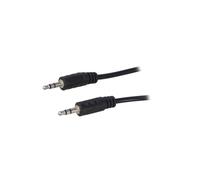 CA1052 cable jack 3.5 mm plug, 5 m black on both sides LOGILINK