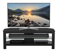 AVF Calibre CA115BOX 1150 mm TV Stand Black Oak, Black