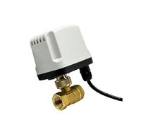 CAAUYXZW 1/2" 3/4" 1" 2" Normally Closed Quick-open Motorized Ball Valve 2-Wire Brass Electric Replace Solenoid(24VDC-CLOSED,1.5 Inch)