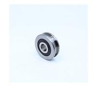 CAAUYXZW Roller Bearings H Groove Bearing 12x35x16mm Steel Bearing Rollers H8/2 H9/2 H10/2 H11/2 H13/2 Slide Guide Bearings U Wheel Pulley(123516H8 2 2PC)