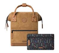 Cabaïa - 10.5 Inch Laptop Backpack - Small - Adventurer + 2 Front Pockets - Water-Repellent - Daypack