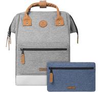 Cabaïa - 23L backpack with interchangeable pockets - Adventurer Medium New York - Grey Grey
