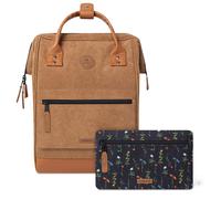 CABAIA Waterproof Backpack - Molle System and Fashionable Design for Men and Women - Durable Nylon, Padded Comfort - Ideal for Travel, School, Business - Brown, DUBAI, M