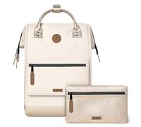 Cabaïa Adventurer Women's Backpack Beige - Water-Repellent, Alger, Large 23L, Casual