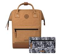 Cabaïa - Backpack Bags - Adventurer + 2 Front Pockets - Water-Repellent - Daypack - Model Moscou