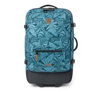 CABAIA Backpack Soft Suitcase 2 Wheels All Over Trolley 75L El Cotillo Teal 68cm