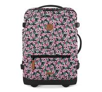 CABAIA Backpack with Laptop Compartment Soft Suitcase 2 Wheels All Over Trolley 48L Cagliari Multicolored 51cm