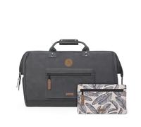CABAIA Duffle Adventurer 36L Travel Bag - Compatible with Cabin Luggage 45 x 30 x 29 cm - Water-Repellent & Certified Vegan - 2 Pockets - Shoe Compartment - Weekend Bag, Sports Bag, Le Havre, Le Havre