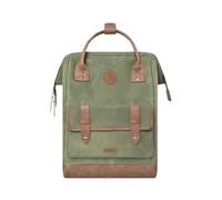 CABAIA leisure backpack with laptop compartment Adventurer Waxed Cotton Backpack 18L Nicosia green