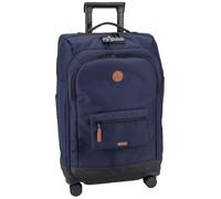 CABAIA Soft Suitcase 4 Wheels Essentials Trolley Reykjavik Dark Blue 68cm