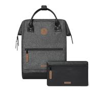 Cabaia Waterproof Backpack 12L - Molle System and Trendy Design for Men and Women - Robust Nylon, Padded Comfort - Ideal for Travel, School, Work - Brown, Luxembourg, Mittelgroße