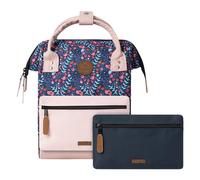 Cabaia Waterproof Backpack 12L - Molle System and Trendy Design for Men and Women - Robust Nylon, Padded Comfort - Ideal for Travel, School, Work - Red