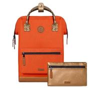 Cabaia Waterproof Backpack 12L - Molle System and Trendy Design for Men and Women - Robust Nylon, Padded Comfort - Ideal for Travel, School, Work - Yellow, Orange, Bogota, M