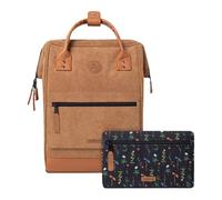 CABAIA Waterproof Backpack - Molle System and Fashionable Design for Men and Women - Durable Nylon, Padded Comfort - Ideal for Travel, School, Business - Brown, DUBAI, M