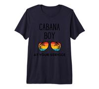 Cabana Boy Funny Summer Pool Party Bartender Bartending Premium T-Shirt