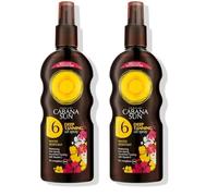 Cabana Sun CABANA Deep Tanning Oil Spray SPF6-200 ml (Pack of 2)