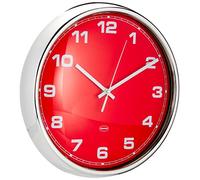 Cabanaz Wall Clock RD, Red, 30 x 30 x 6 cm