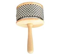 Cabasa 4.5'' Stainless Steel Wood Handle Latin Percussion for Band Music Education, Hand Percussion Instruments