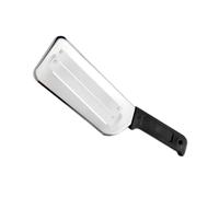Cabbage Knife Slicer Shredder, for Coleslaw Sauerkraut Cabbage Slicer,Stainless Steel Chopper with Two Sharp Blades, Plastic Handle for Kitchen Fruit Vegetable (BK)