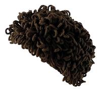 Cabbage Patch Wig for Baby, Cute Funny Cabbage Patch Baby Wig Hat with Elastic Pullover, Soft Yarn Warm Knit Cap for Boy Girl 3-24 Months