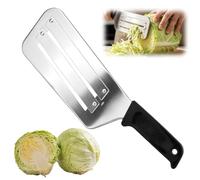 Cabbage Shredder for Coleslaw Sauerkraut & Kimchi, Stainless Steel Dual Blade Vegetable Slicer Lettuce Shredder Mandoline Slicer for Fruit & Vegetable Kitchen Prep