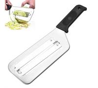 Cabbage Slicer for Coleslaw, 2026 Upgraded Stainless Steel Lettuce Chopper, Multifunctional Vegetable Cutter Slicers, Cabbage Slicer Knife for Kitchen (Black 1pcs)
