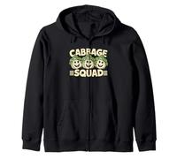 Cabbage Squad Stuff | Cabbages Vegetable | Cabbage Zip Hoodie