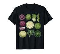 Cabbage Vegetable Botanical Garden Gardening Cabbages T-Shirt