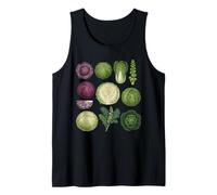 Cabbage Vegetable Botanical Garden Gardening Cabbages Tank Top