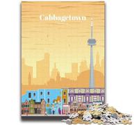 Cabbagetown in Toronto Jigsaw Puzzles 2000 Pieces for Adults Teens, Challenging Game And Family Play Birthday Present, Gifts, Wall Art 2000pcs(70x100cm)