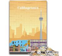 Cabbagetown in Toronto Jigsaw Puzzles for Teenagers 1000 Piece, for Age 14+ Game Wall Decoration Unique Gifts for Birthday And Christmas 1000pcs(26x38cm)