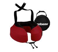 Cabeau Evolution S3 Travel Pillow - Straps to Airplane Seat - Ensures Your Head Won’t Fall Forward - Relax with Plush Memory Foam - Quick-Dry Fabric Keeps You Cool and Dry (Cardinal)…