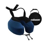Cabeau Evolution S3 Travel Pillow - Straps to Airplane Seat - Ensures Your Head Won’t Fall Forward - Relax with Plush Memory Foam - Quick-Dry Fabric Keeps You Cool and Dry (Indigo)…
