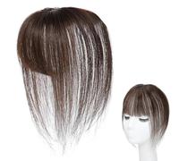 Cabello Bangs - Clip On Bangs, Bang Clips For Women | Toppers De Cabello Real Invisible Para Mujeres | Extensiones De Peluca Ajustables Transpirables Para El Postre Natural Para El Estilo De Adelgazam