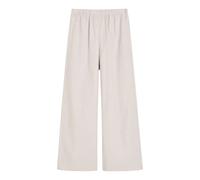 Cabello Wide Trousers - female - By Malene Birger - Wide Trousers - Beige - S - Trousers S