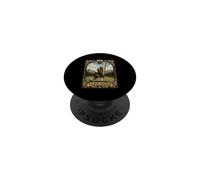 Caber Toss Tarot Card Beast Funny Highland Games PopSockets Adhesive PopGrip