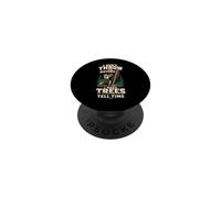 Caber Toss Trees Tell Time PopSockets Adhesive PopGrip