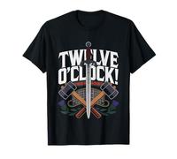 Caber Toss Twelve O Clock Perfect Turn Highlight Day T-Shirt