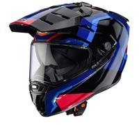 Caberg Adventure Motorbike Motorcycle Helmet Tanami -Scram Black / Red / Blue