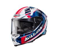 Caberg Avalon X Optic Helmet, white-red-blue, size S for Men