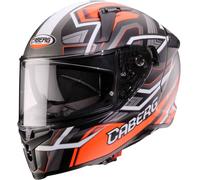 Caberg Avalon X Brama, full face helmet S Matt Black/Grey/Neon-Red