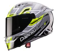 Caberg Avalon X Brama Full-Face Helmet unisex Grey/Neon yellow/Black, L