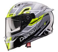 Caberg Avalon X Brama Full-Face Helmet unisex Grey/Neon yellow/Black, S