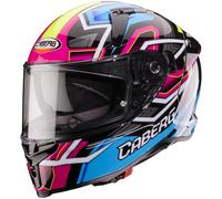 Caberg Avalon X Brama Helmet, black/blue/hotpink, size S (55/56)