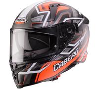 Caberg Avalon X Brama Helmet, black-grey-red, size 2XL for Men