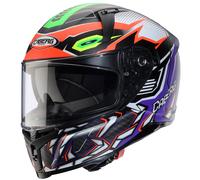 Caberg Avalon X Full Face Motorcycle Helmet Gurkha Black Orange Green Purple