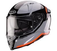 Caberg Avalon X Pure Full Face Moto Motorcycle Helmet Grey / Black / Fluo Red