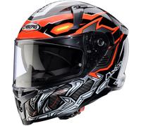 Caberg Avalon X Gurkha Full Face Moto Helmet Black / Grey / Fluo Orange