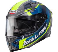 Caberg Avalon X Optic Helmet, grey matt/yellow, size M (57/58)