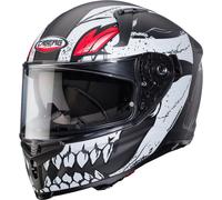 Caberg Avalon X Punk Helmet, grey matt/red, size S (55/56)